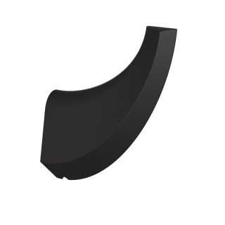 Крючок для ванной комнаты Knotlor RH103BL, черный