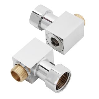 Полотенцесушитель водяной Domoterm Квадро П10 500x1000 хром