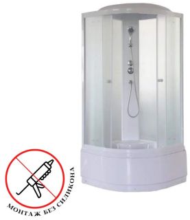 Душевая кабина Parly 90x90см EF921