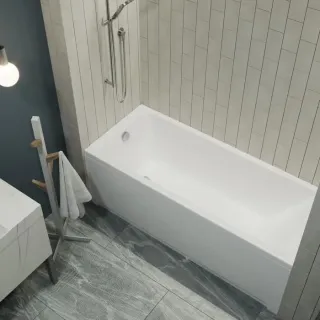 Акриловая ванна 1ACReal Тори Щ0000042931 160x70 см белый