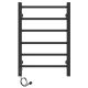Полотенцесушитель электрический Laris Феличия ЧКЧ6 400х600 L 73207610 Черный муар