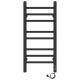 Полотенцесушитель электрический Laris Лаванда ЧКЧ П8 300х700 R 73207625 Черный муар