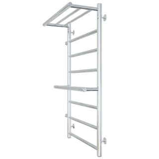 Полотенцесушитель водяной Laris Лавина 73208021 левый с полками П9 50x80см хром