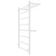 Полотенцесушитель водяной Laris Лавина 73208027БМ с полками П9 50x80см белый матовый