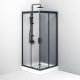 Душевой уголок Am.Pm Gem 90x90см чёрный матовый W90G-403-090BT