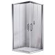 Душевой уголок Good Door Antares CR-90-W-CH стекло прозрачное с рисунком Волна