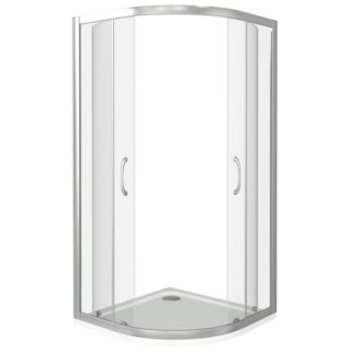 Душевой уголок Good Door Latte R-100-C-WE стекло прозрачное