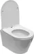 Унитаз подвесной Aquanet Logan Tornado 340298 безободковый с микролифтом белый