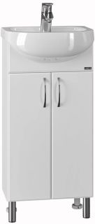Тумба под раковину СанТа Сити 101203 40см белый
