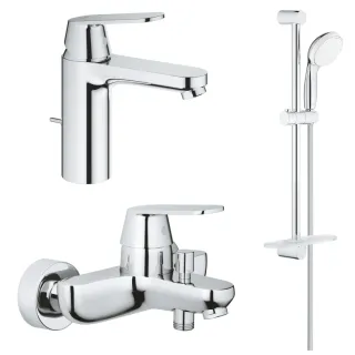 Комплект смесителей Grohe Eurosmart Cosmopolitan 1000179 хром