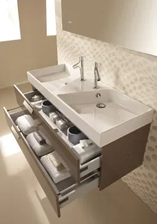 Раковина Jacob Delafon Rythmik EXM112-00 двойная 120 см белый