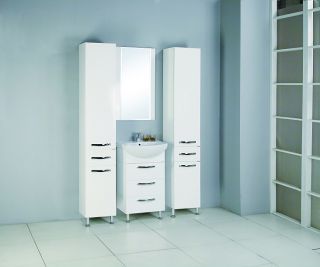 Тумба под раковину Акватон Ария 50см белый 1A140201AA010