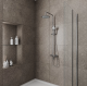 Душевая система DQ Rhein Reisling хром DA1273701B03