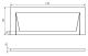 Фронтальная панель для ванны Timo FP12 120см белый