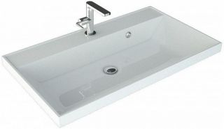 Тумба под раковину Style Line Матис 80 ЛС-00002308 подвесная крем