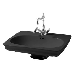 Раковина ArtCeram Civitas CIL001 03 00 черная 68 см