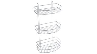 Полка Fixsen овальная трехэтажная цвет серый (FX-720-3)