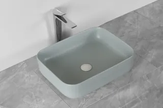 Раковина Milleau Miel MU0084-MGBI матовая голубая пудра