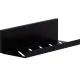 Полка Aquanet Магнум 302224 30 см чёрный матовый