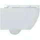 Унитаз подвесной ArtMax Torino AM823-V безободковый с вихревым смывом и сиденьем микролифт белый
