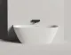Ванна из искусственного камня Salini Sofia Wall S-Sense 102517G 160x80см белый глянцевый