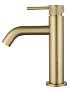 Смеситель для раковины Wonzon & Woghand WW-H1061-BG брашированное золото