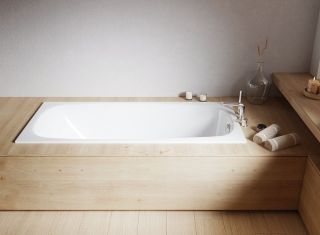 Акриловая ванна Whitecross Layla Slim 0122.170075.100 170x75см белый глянец