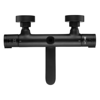 Смеситель для ванны Swedbe Hermes 9042B термостатический чёрный