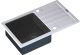 Мойка кухонная Zorg Inox Glass GL-7851-WHITE-GRAFIT
