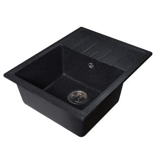 Мойка кухонная Reflexion Plato 57-CL RX1457СL уголь