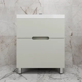 Напольная тумба под раковину Style Line Матис ЛС-00002435 70 см олива