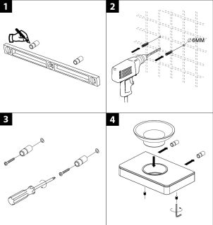 Мыльница Lemark Glass Line 9741037 с держателем хром/белое стекло