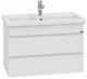 Тумба под раковину СанТа Марс 700296 80см белый