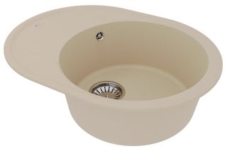 Кухонная мойка Lemark Lacha 620 9910050 бежевый