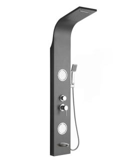 Панель душевая Cerutti SPA Twin BS CT9986 с форсунками хром