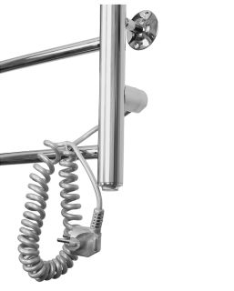 Полотенцесушитель электрический Domoterm Классик DMT 109-4 50x50 EK R хром