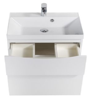 Тумба под раковину BelBagno Marino 80см Bianco Lucido MARINO-H60-800-2C-SO-BL-P