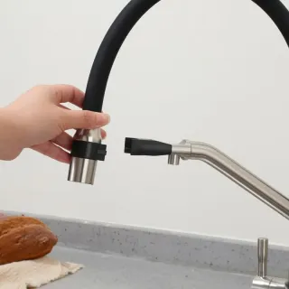 Смеситель для кухни Frap F4397-5 сатин