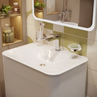 Смеситель для раковины Stworki Ольборг S20010CR хром