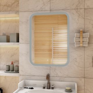 Зеркало с подсветкой Continent Glamour ЗЛП941 с сенсорным выключателем 70см