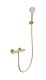 Смеситель для душа Wonzon & Woghand INN 5 WW-B2005-A-BG с термостатом брашированное золото