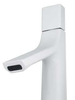 Смеситель для раковины Wonzon & Woghand The One WW-H010-MW белый матовый