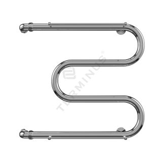 Полотенцесушитель водяной Terminus М-образный с полкой 600x500