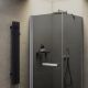 Душевой уголок MaybahGlass MGY-1321-5 90x90см хром матовый/графит