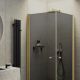Душевой уголок MaybahGlass MGY-1300-3 90x90см золото