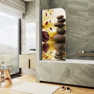 Шторка на ванну MaybahGlass ФП008 MGV-929-ФП008-6 70см фотопечать