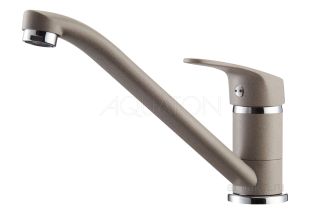 Смеситель для кухни Акватон Аркос серый шелк 1AX001FCXX250
