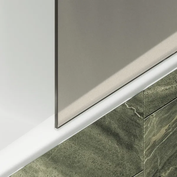 Шторка на ванну MaybahGlass MGV-74-6ш 60см чёрный