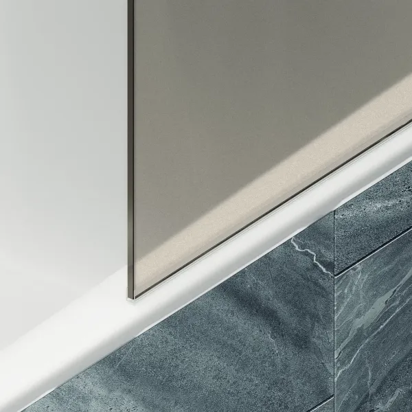 Шторка на ванну MaybahGlass MGV-74-3ш 60см золото