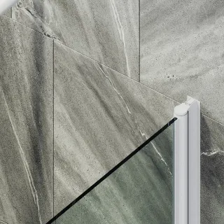 Шторка на ванну MaybahGlass MGV-600-1 80см белый